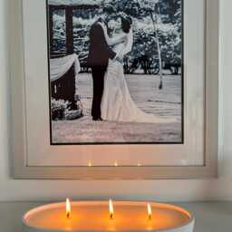 The Centrepiece Candle - Handmade Soy Stone Container - thumbnail 4