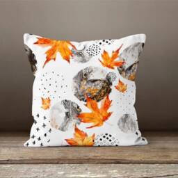 Acorn Cushion Cover/Fall Trend Pillow Case/Halloween Pumpkin Fall Throw Pillowcover/Housewarming Farmhouse Style Case - thumbnail 3