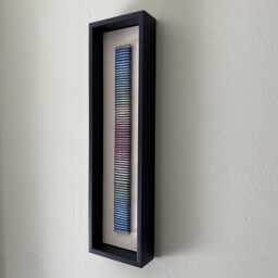 Textile Art, Wall Hanging, Yarn Wrap, Winding, Fibre Art - thumbnail 3