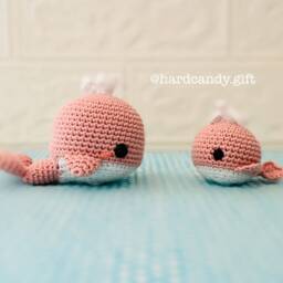 Personalised Baby Whale Gift Set - Rattle, Pacifier Clip - thumbnail 4