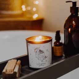 Sagittarius Scented Candle - Zodiac Horoscope Spiritual Gifts For Her Friends Cruelty Free Natural Soy - thumbnail 3