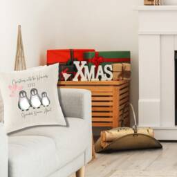Christmas Decorations, Personalised Gifts, Cushion Covers Uk, Cushion, Cushions, Decor - thumbnail 3