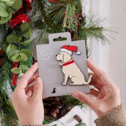 Cockapoo/Labradoodle - Apricot Christmas Tree Decoration - Personalisation Available - thumbnail 3