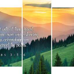 Proverbs 35-6 #13 Kjv Biblical Wall Art, Bible Quote Verse Prints, Christian Art Gifts, Religious Prints - thumbnail 3