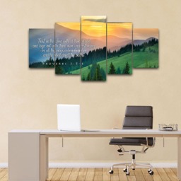 Proverbs 35-6 #13 Kjv Biblical Wall Art, Bible Quote Verse Prints, Christian Art Gifts, Religious Prints - thumbnail 2