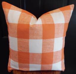 Anderson Monarch.orange.white.toss Pillow.throw Pillows.slipcovers.pillow Covers.fall.halloween.farmhouse Toss Pillows.fall Decor - thumbnail 1