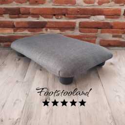 Handmade Low Footstool Under Desk Footrest, 7.5cm Bed Step Stool