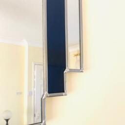 Art Deco Mirror Navy Blue - thumbnail 3