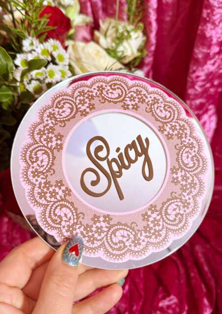 Spicy Lace Mini Mirror - image 1