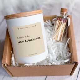 Smells Like New Beginnings Candle Gift Home Or Job Present For Her Him