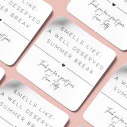 Personalised Thank You Teacher Candle Gift Summer Holidays School - thumbnail 2