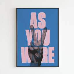 Lg Inspired - Oasis As You Were Peace Lyrics Music A3 A4 A5 Wall Art Poster Print Gift Gig - thumbnail 3
