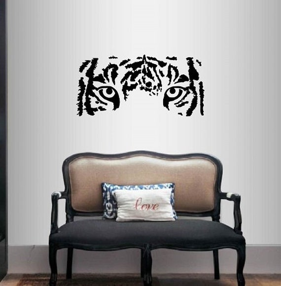 In-Style Decals Wall Vinyl Decal Home Decor Art Sticker Tiger Eyes Wild Animal Removable Mural Design For Any Room 105 - image 1