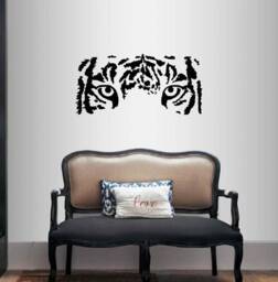 In-Style Decals Wall Vinyl Decal Home Decor Art Sticker Tiger Eyes Wild Animal Removable Mural Design For Any Room 105 - thumbnail 1