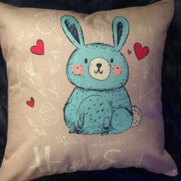 Easter Bunny Decorative Pillow Covers - thumbnail 4