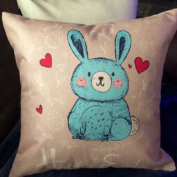 Easter Bunny Decorative Pillow Covers - thumbnail 3