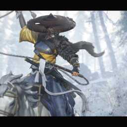 Atsu - Ghost Of Yotei 3D Printed Figure 110 Scale - thumbnail 2