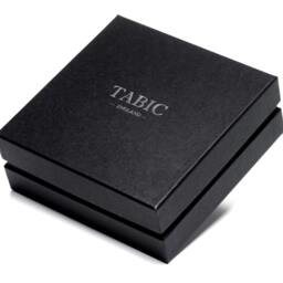 Tabic Prestige Handmade Moon Phase Clock in Chrome With Jet Black Dial Created A Mirrored Backdrop - thumbnail 4