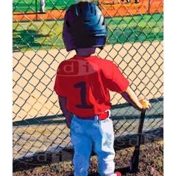 Tball Little League Baseball Boy's Room Gift Sports Art Poster Print Painting - thumbnail 2