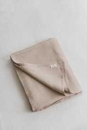 Handmade Linen Flat Sheet - Natural Bedding For Slow Living Washable, Long-Lasting, & Wonderfully Soft, Minimalist Bedroom Look