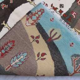 4'0x5'11 Kazak Trees Of Rug, Afghan Brand New Luxury Rug, Medallion Geometric Area Rug For Living Room - thumbnail 4