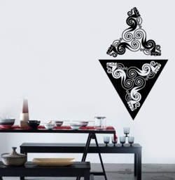 Wall Art Mural Decal Sticker Animal Style Pattern Living Room Decor - #2481Dn