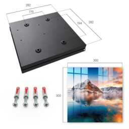 Mountain Harmony Wall Mounted Key Cabinet, Blue Box For Home, Photographic Landscapes, Nature Lovers - thumbnail 4