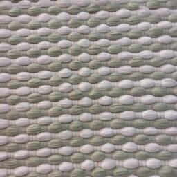 "Rag Rug/Chindi, Shades Of Moss Green, Rug/ Boho Chic Hippie Rugs Cotton Ready To Ship , 27""x45" - thumbnail 4