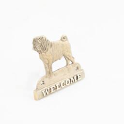 Pug, Dog Welcome, Hanging Decoration, Limited Edition, Artdog - thumbnail 4