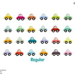 Car Wall Stickers, Decals, Stickers For Walls, Themed Room, Transport Sticker - thumbnail 3