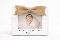 Personalized Aunt Gift From Niece Baby Photo Frame Custom Picture New Idea Auntie Keepsake - thumbnail 1