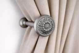"Satin Chrome Matt Flower "