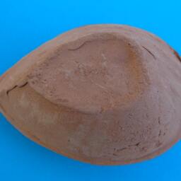 Authentic Pottery Oil Lamp Handmade Ceramic Candle, Holy Land Gift - thumbnail 3