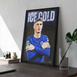 Chelsea Fc Cole Palmer Ice Cold Art Print - Impressionist Painting Drawing Poster The Blue's Unique Gift For Him Decor Boy Dad Son Brother - thumbnail 2