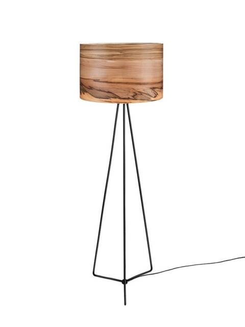 Sven Handmade Walnut Veneer Floor Lamp, Modern Lighting - image 1
