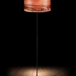 Sven Handmade Walnut Veneer Floor Lamp, Modern Lighting - thumbnail 3
