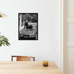 Vintage Audrey Hepburn Print, Fashion Model Poster, Fine Art Photography Wall Art, Museum Quality Classic Black & White Print - thumbnail 2