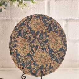 Cordless Touch Lamp. Beautiful Tall Blue Baroque Usb Rechargeable Table Lamp.no Plugs Or Sockets Needed.cordless - thumbnail 2