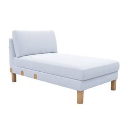Custom Made Cover Fits Ikea Karlstad Chaise Lounge, Add-On Unit Cover, Replace - thumbnail 1