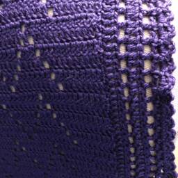 Beautiful Violet Baby Blanket - thumbnail 4