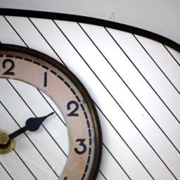 Mid Century Style Wall Clock - New 23cm Handmade White Patterned Formica Retro Vintage French Gift Off The Clocks - thumbnail 3