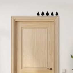 Door Topper Christmas Decor Trees Various Colours Top Of Decorative Sign - Novelty Wall Decor, Frame Art, Art - thumbnail 3