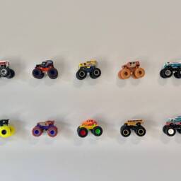 3D Printed Monster Truck Wall Mount Kids' Room Decor - thumbnail 2