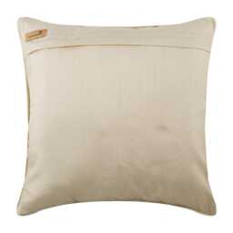 "Jacquard Silk Blue Throw Cushion 16""x16" - thumbnail 3
