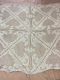 Floral Handmade Crochet Bedspread