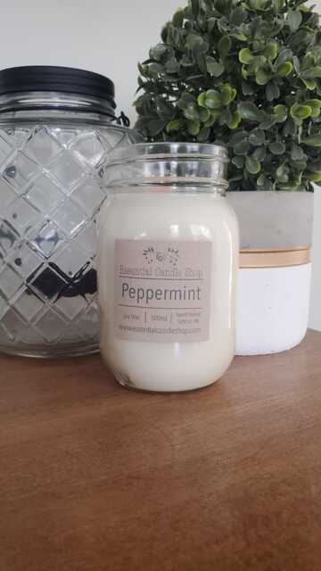 Peppermint Soy Candle 500Ml
