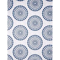"Pair 25 Or 50"" Wide Robert Allen Circle Panels Drapes Cafe Curtains 24 48 63 72 84 96 108 120 132" - thumbnail 2