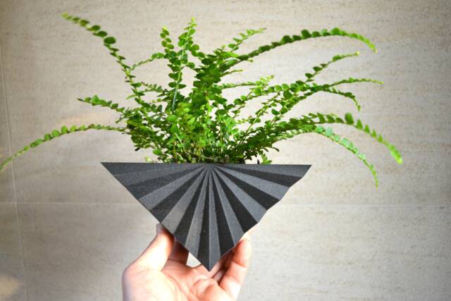 "Modern Triangle ""Fan Black" - image 1