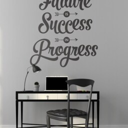 Failure Is Success in Progress Quote - Vinyl Wall Decal - thumbnail 2