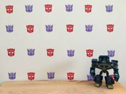 Transformer Wall Decals/Vinyl Decal Transformers Stickers Kids Room Free Shipping - thumbnail 1